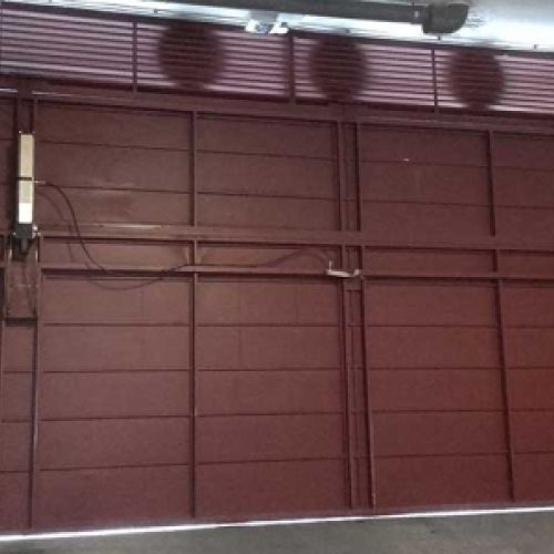 Automatismo de cierre en puerta de garaje